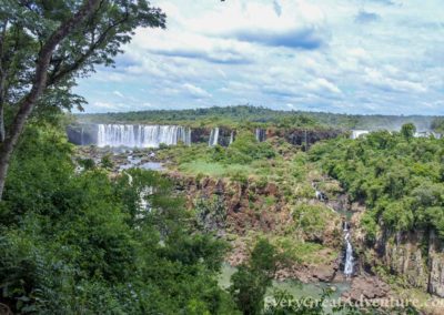 Iguazu Falls one of the largest waterfalls in the world. Experience Iguazu Falls in Argentina. View Iguazu Falls in Brazil.