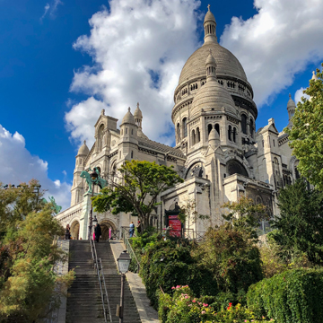 Sacre Couer Cathedral, Montmartre, Paris, France