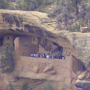 Cliff Dwelling of the ancient Pueblo People of Mesa Verde